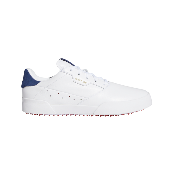 adidas Adicross Retro Golfschuh Damen weiß/navy adidas Adicross Retro Golfschuh Damen weiß/navy