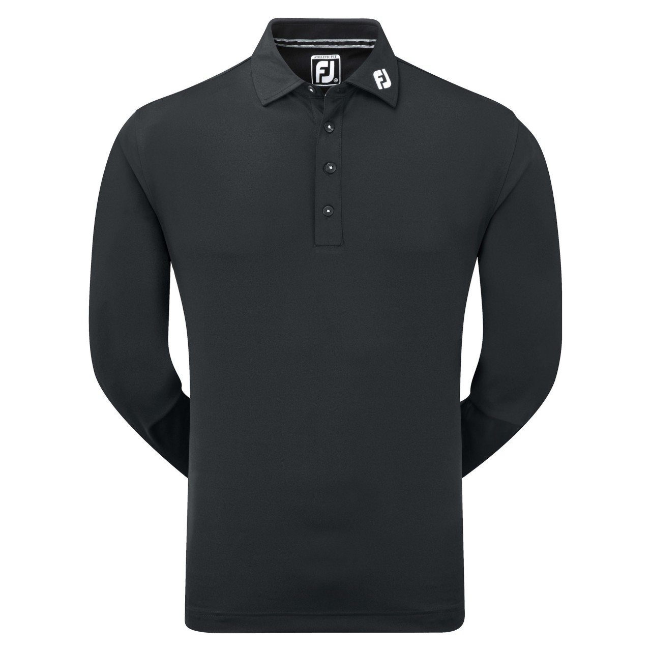 Footjoy Thermolite Long Sleeved Smooth Pique Polo Herren Footjoy Thermolite Long Sleeved Smooth Pique Polo Herren