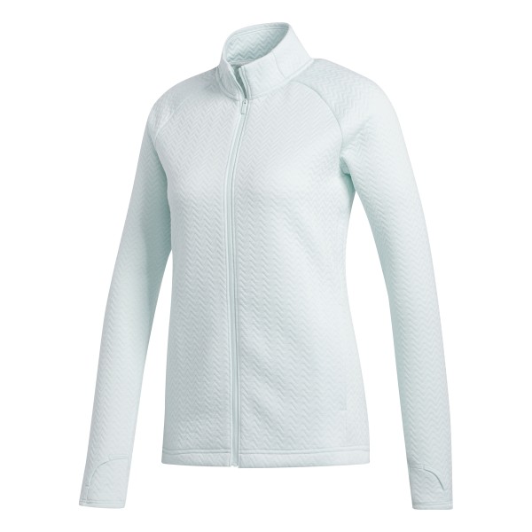 adidas Texture Full-Zip Jacke Damen grün