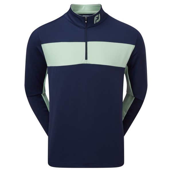 Footjoy Engineered Chest Stripe Chill-Out Half Zip Pullover Mens