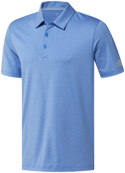 adidas Ultimate365 Heather Polo Herren hellblau
