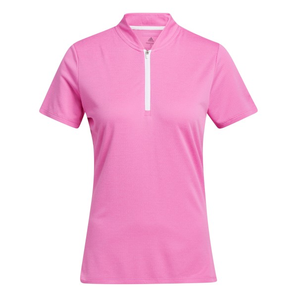 adidas HEAT.READY 1/4Zip Shortsleeve Polo Damen