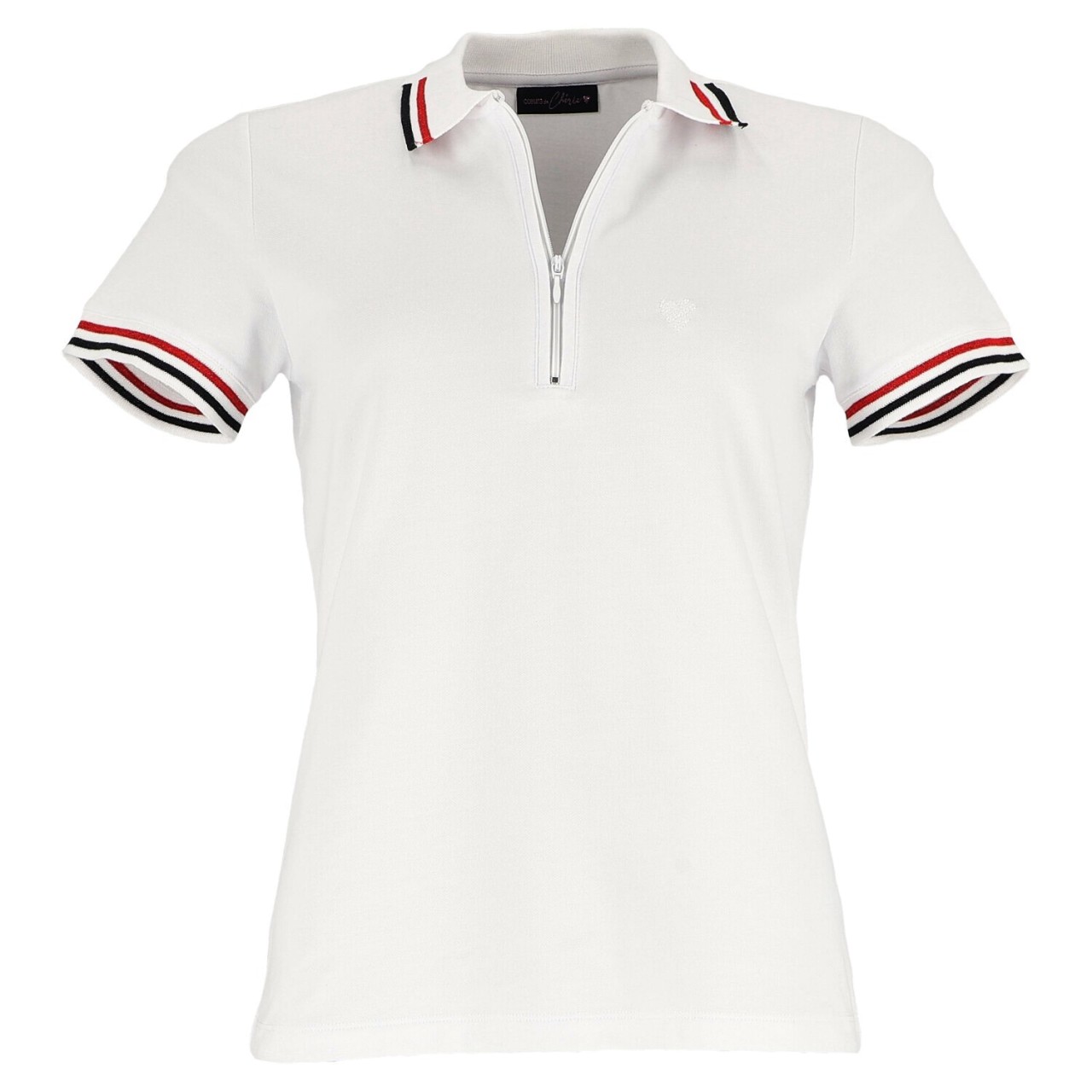 cœurs de CHERIE Frenchie Retro Polo Damen cœurs de CHERIE Frenchie Retro Polo Damen