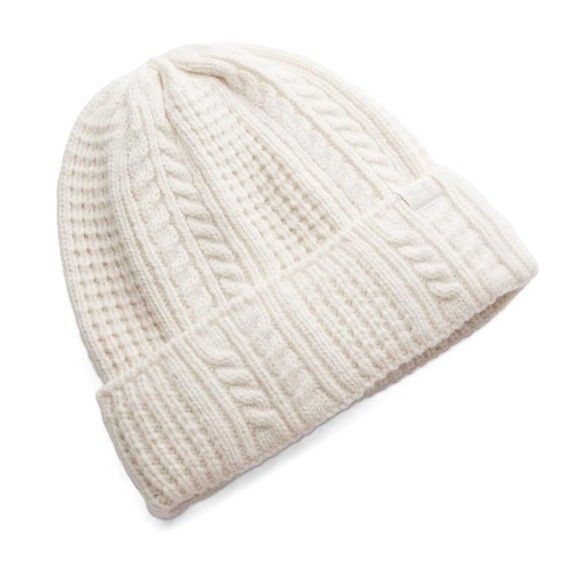 Under Armour Halftime Cable Knit Beanie Damen schwarz schwarz