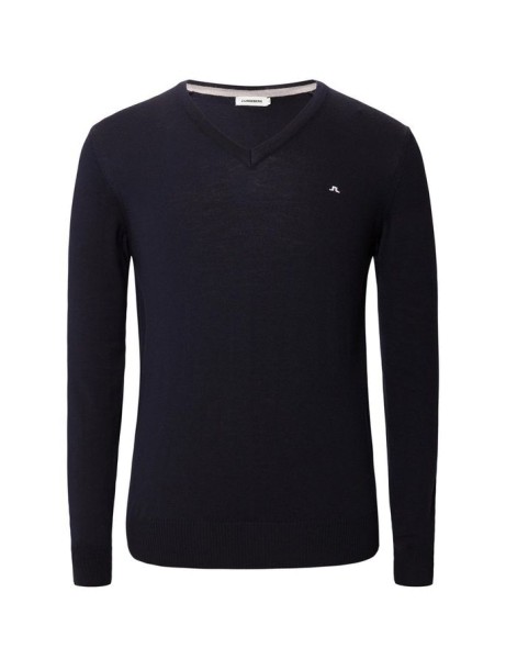 J. Lindeberg Lymann Tour Merino Pullover Herren navyblau
