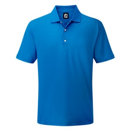 Footjoy Performance Stretch-Pikee Polo Herren blau