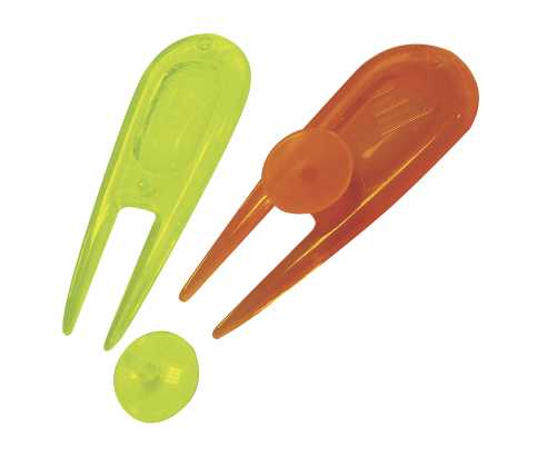 Masters Neon PitchFork & Ball Markers X 2