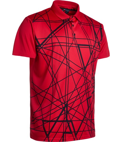 Abacus Kurt Polo Herren rot