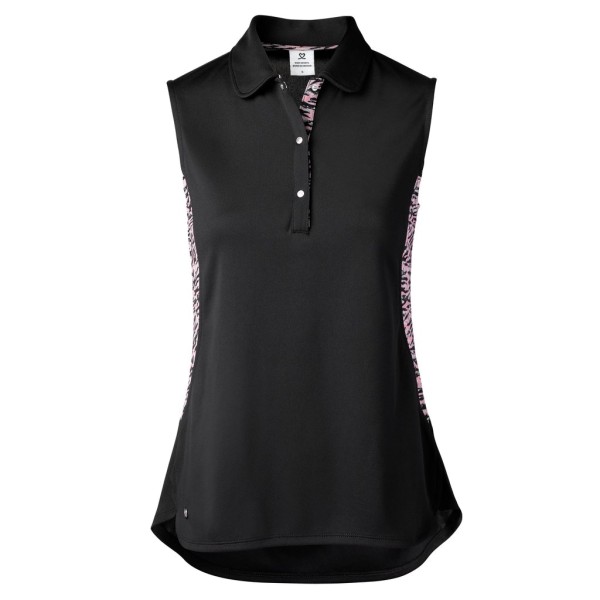 Dailysports Beth Sleeveless Polo Damen schwarz