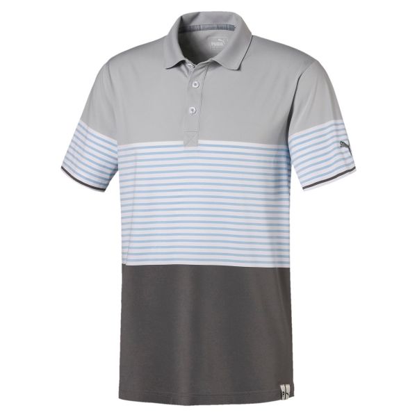 Puma Cloudspun Taylor Polo Herren hellgrau