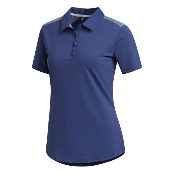 adidas Ultimate365 Shorts Sleeve Polo Damen navy
