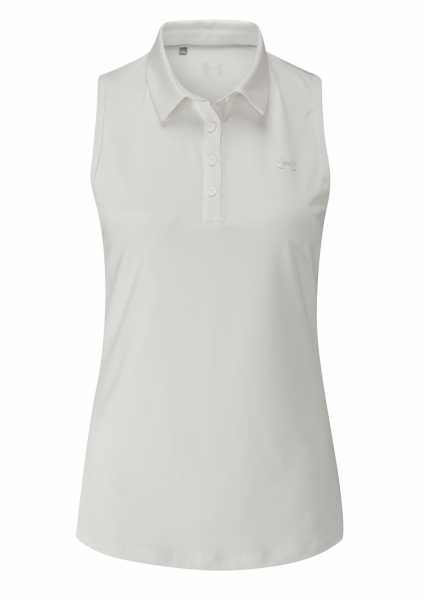 Under Armour Zinger SL sleeveless Polo Damen weiß
