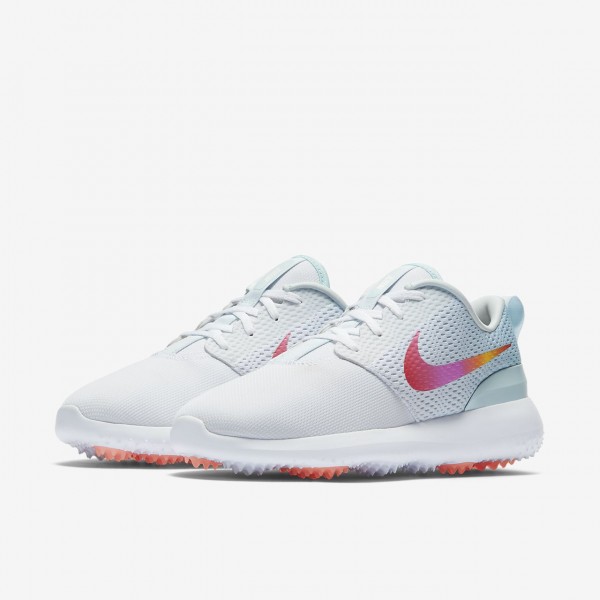 Nike Roshe G Schuh Damen weiß/hellblau/pink