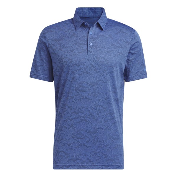 adidas Textured Jacquard Golf Poloshirt Herren