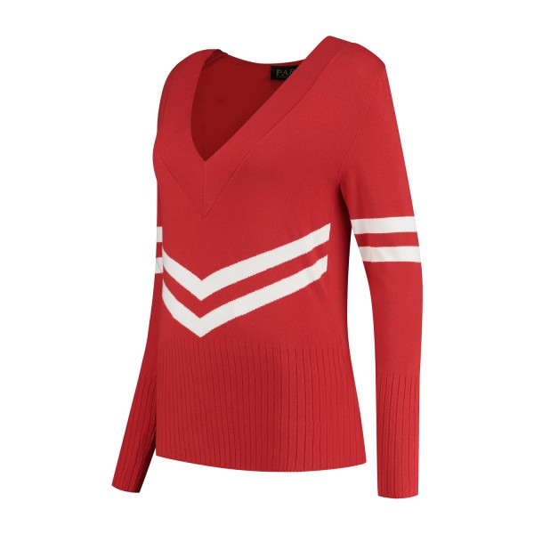 Par69 Belle Pullover Damen rot