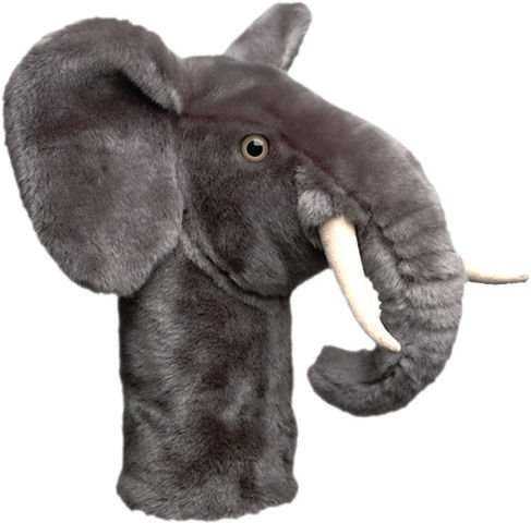 Daphne's Driver- & Fairway Headcover / Schlägerhaube Elefant