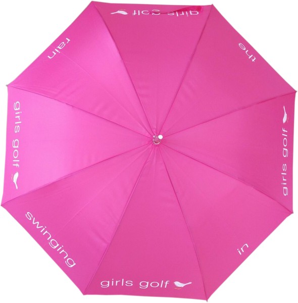 Girls Golf Regenschirm pink