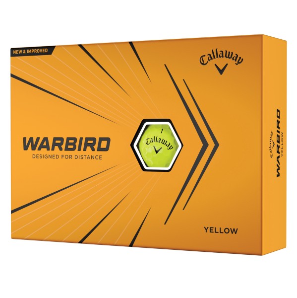 Callaway Warbird 2021 Bälle 12 Stk. gelb