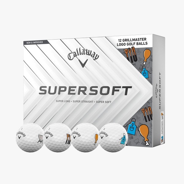 Callaway SUPERSOFT 2025 Golfbälle 12Stk. BBQ Limited