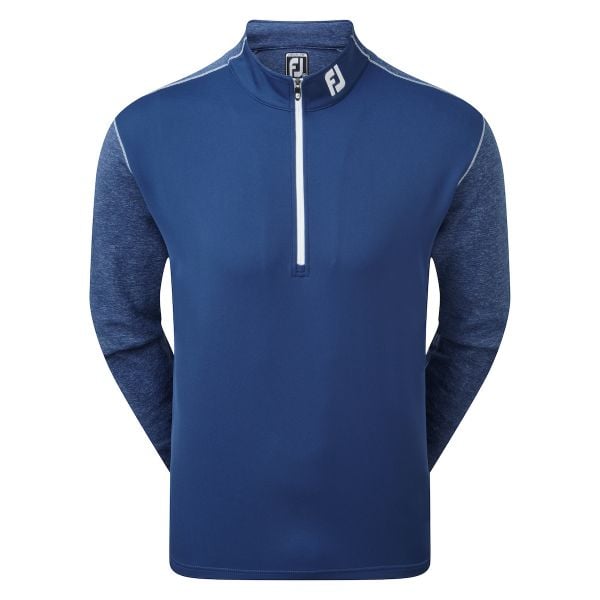 Footjoy Tonal Heather Chill-Out Pullover Herren blau