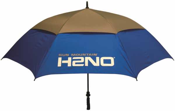 Sun Mountain Regenschirm H2NO blau/grau