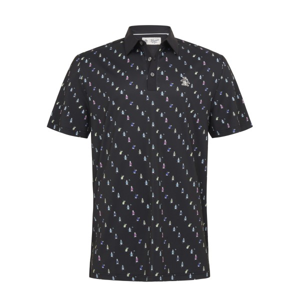 Original Penguin SWINGING PETE NOVELTY PRINT Polo Herren