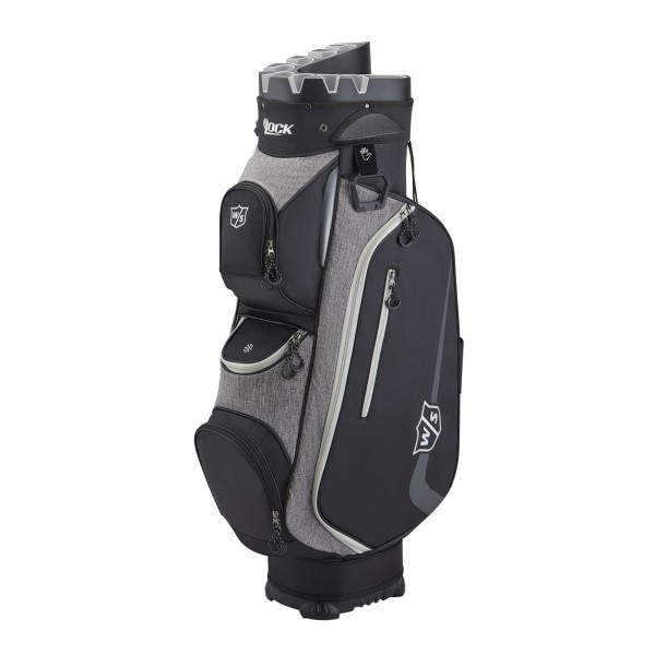 Wilson Staff I-LOCK Cartbag schwarz/grau/weiß