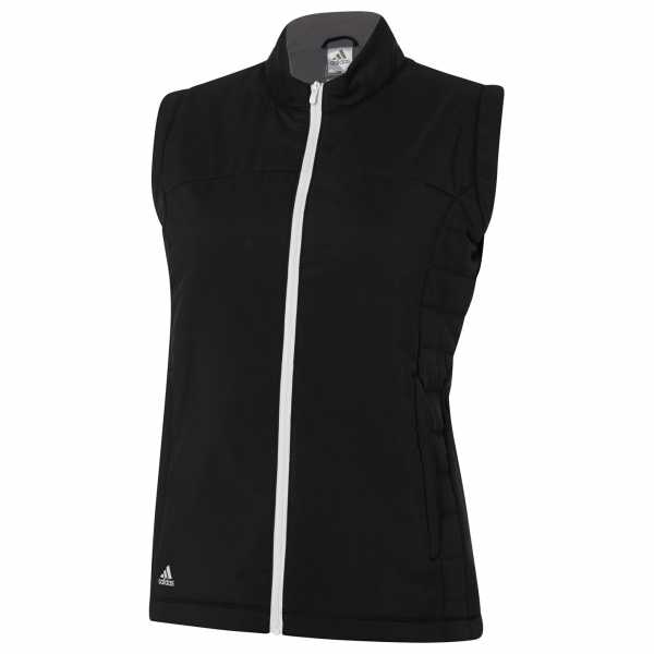 Adidas Zipper-Weste Damen schwarz