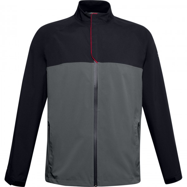 Under Armour Stormproof Golf Regenjacke Herren grau