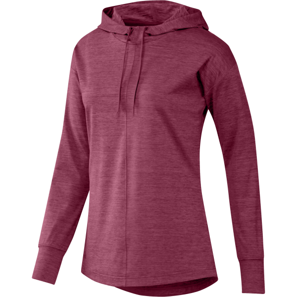 adidas Essentials Heathered Hoodie Damen pink