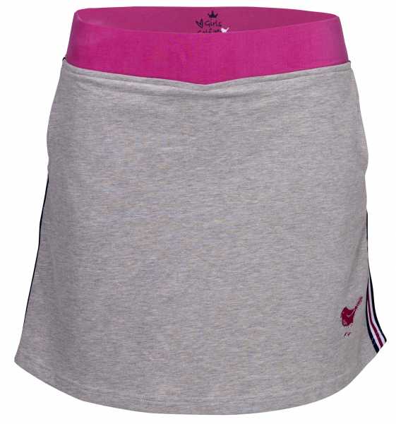 Girls Golf comfy sweat Rock Damen grau