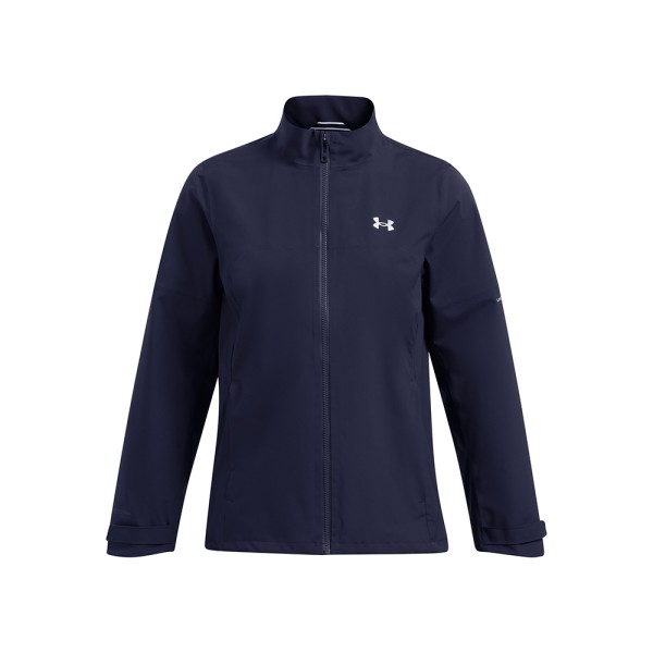 Under Armour DRIVE Rain Regenjacke Damen L navy/weiß