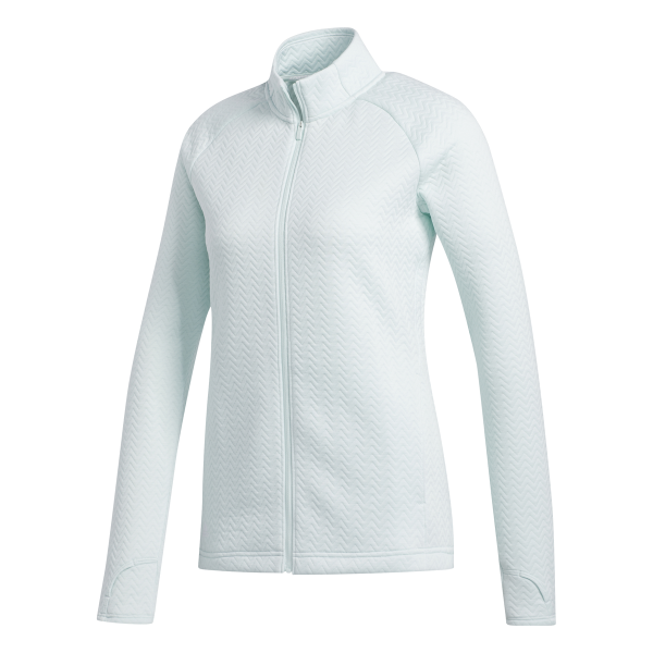 adidas Texture Full-Zip Jacke Damen grün